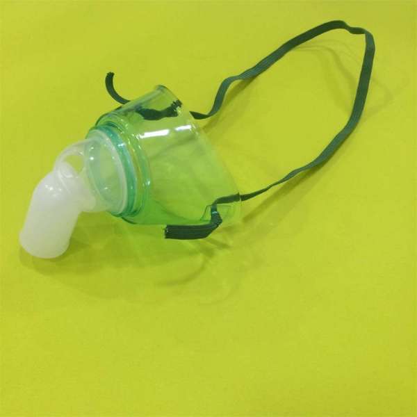 First Aid Devices Medical Tracheostomy Mask with Swivel Tubing Connector for Surgical Use